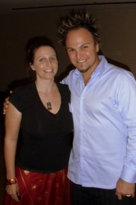 Steven Bradbury and Joanna Penn Steven Bradbury, Olympic Gold Medallist and Joanna Penn