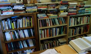 bookcase Some of my groaning bookshelves