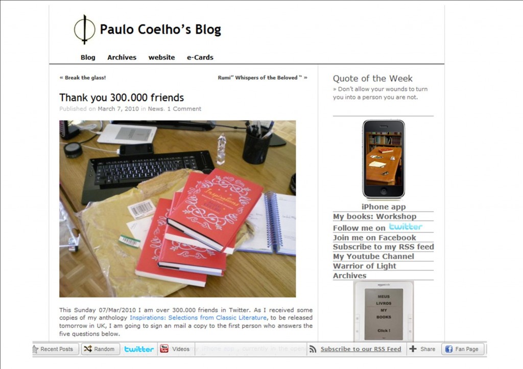 paulocoelhoblog