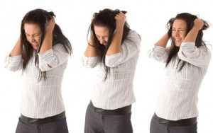 stressed and overwhelmed