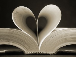 heart shapped book 