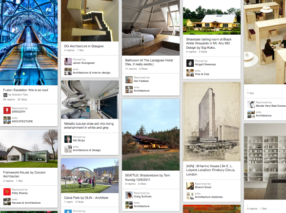 architecture pins
