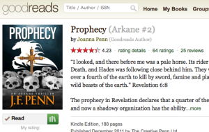 goodreads prophecy