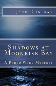 Shadows at moonrise bay