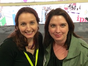 JF Penn with Steena Holmes at LBF 14