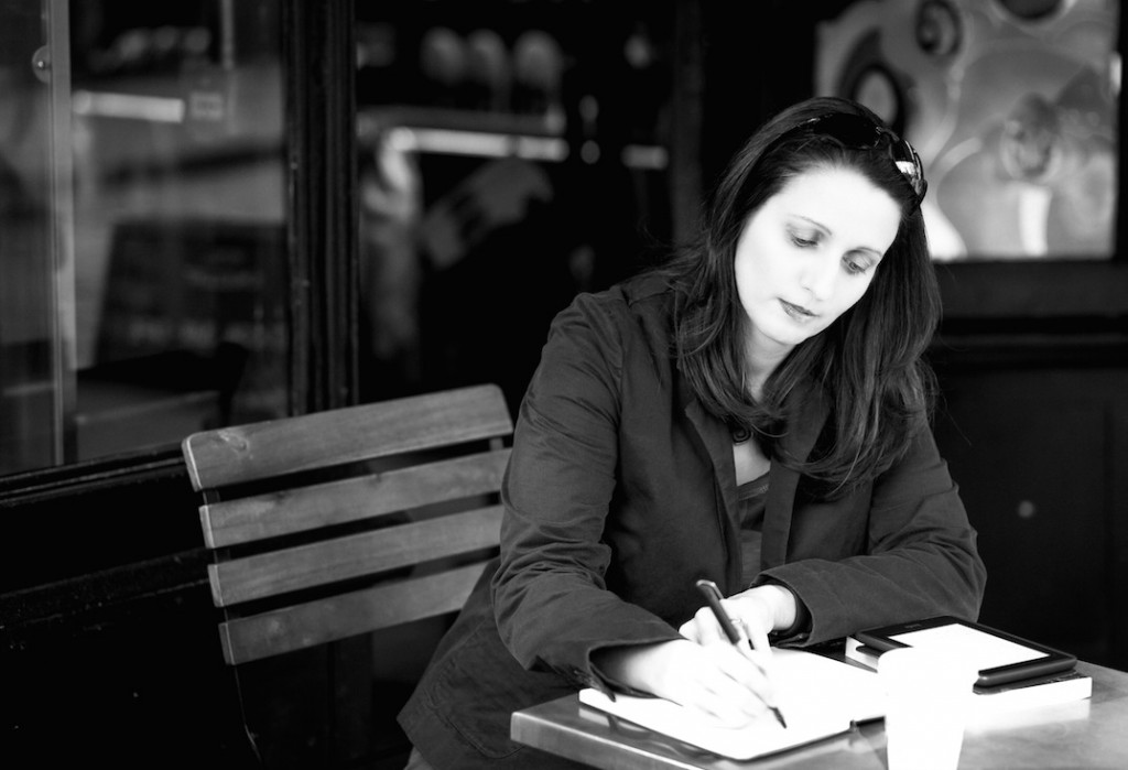 Joanna Penn writing