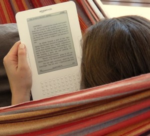 kindle in hammock