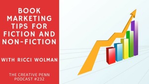 Book marketing tips for fiction and non-fiction with Ricci Wolman