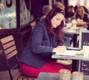 Am I writing ... or researching ... or posing for an arty photo?!