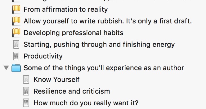how to write a book non fiction mindset book
