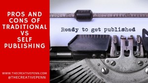 pros and cons of traditional vs self-publishing