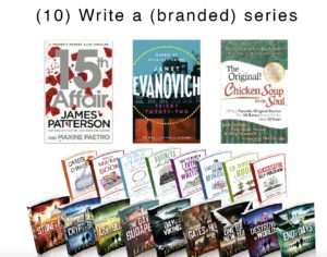 write a branded series