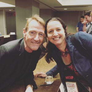 J.F.Penn with Lee Child