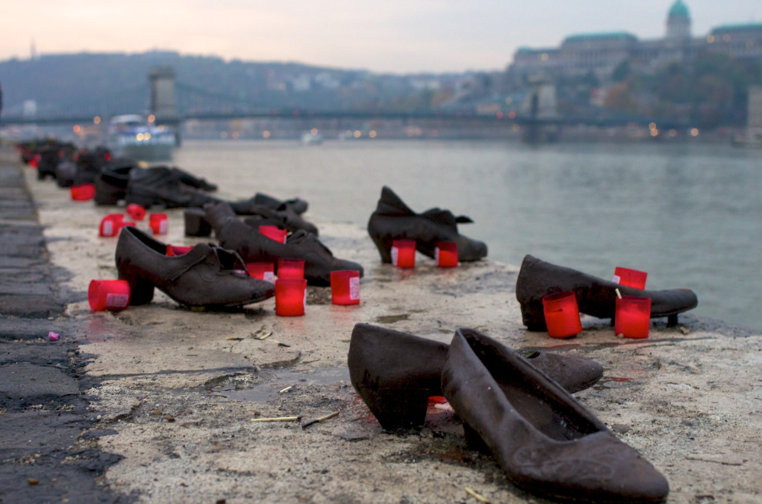 Shoes on the Danube