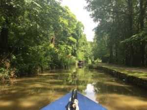 walking the canal path