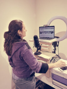 Joanna Penn standing desk