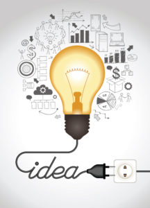 creative idea lightbulb