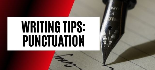 WRITING TIPS PUNCTUATION