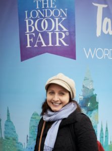 Joanna Penn about to head into LBF 2018