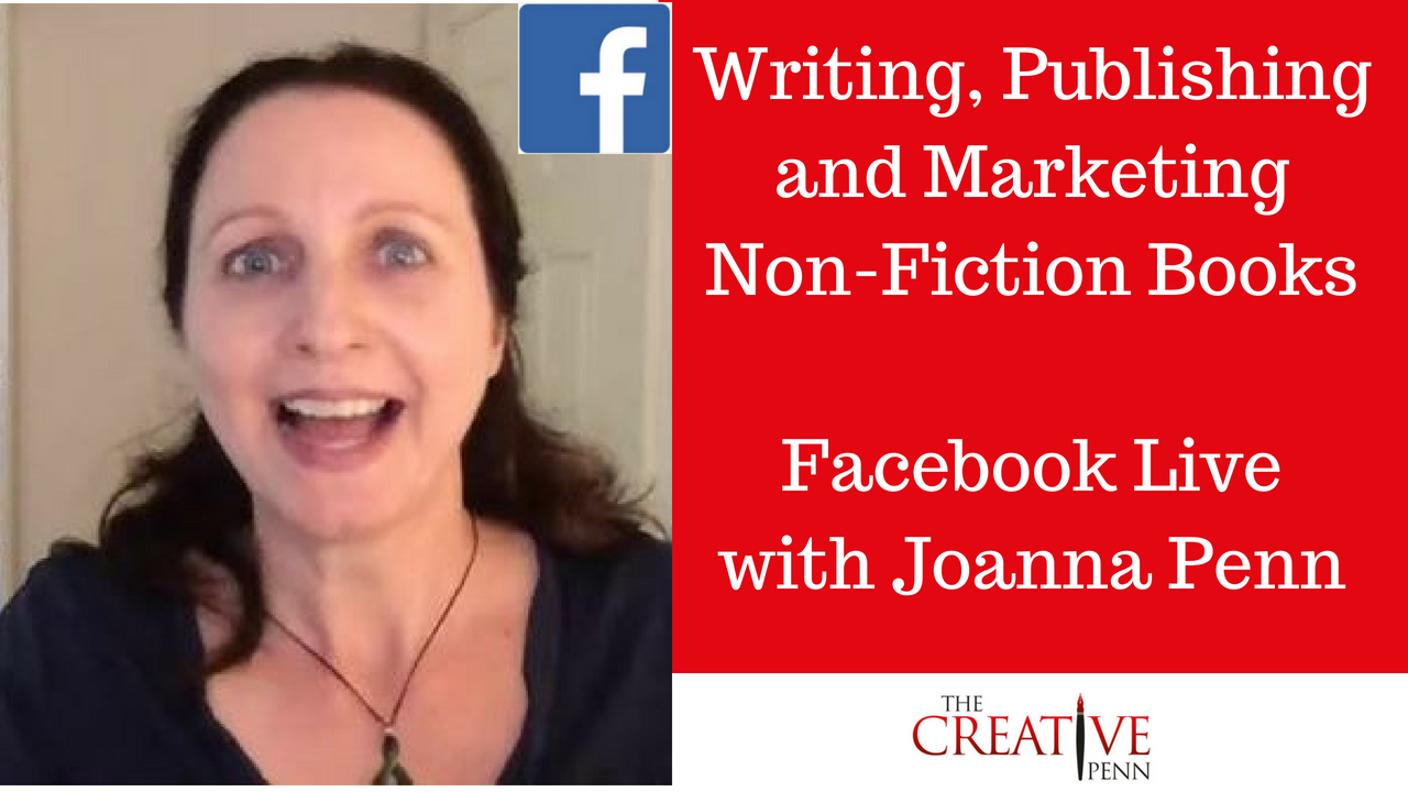 Writing, Publishing And Marketing Non-Fiction. Facebook Live With