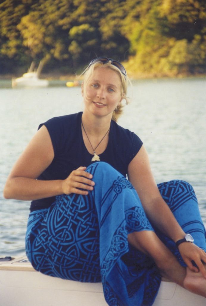 Joanna Penn, New Zealand, 2001