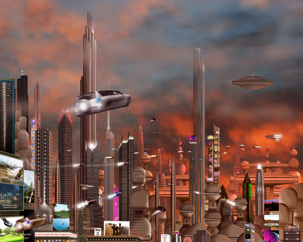 future cityscape