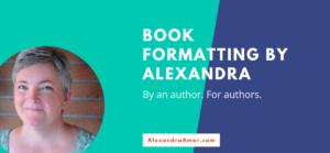 book formatting Alexandra Amor
