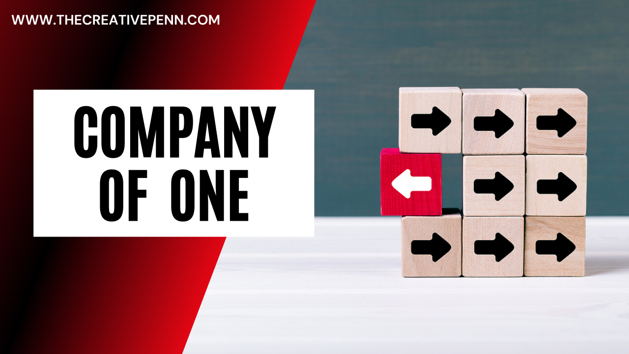 How To Be A Successful Company Of One