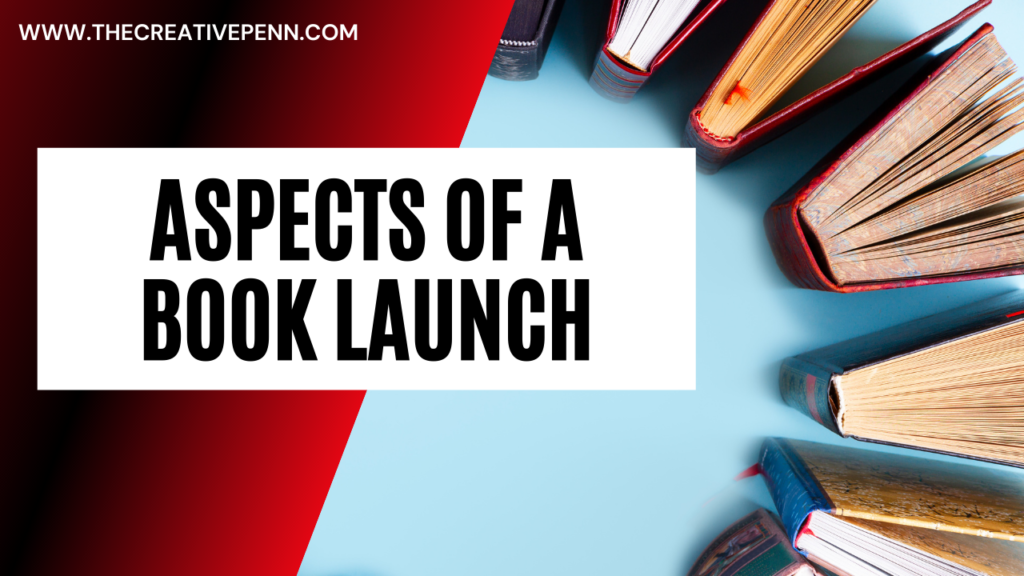 Aspects of a book launch
