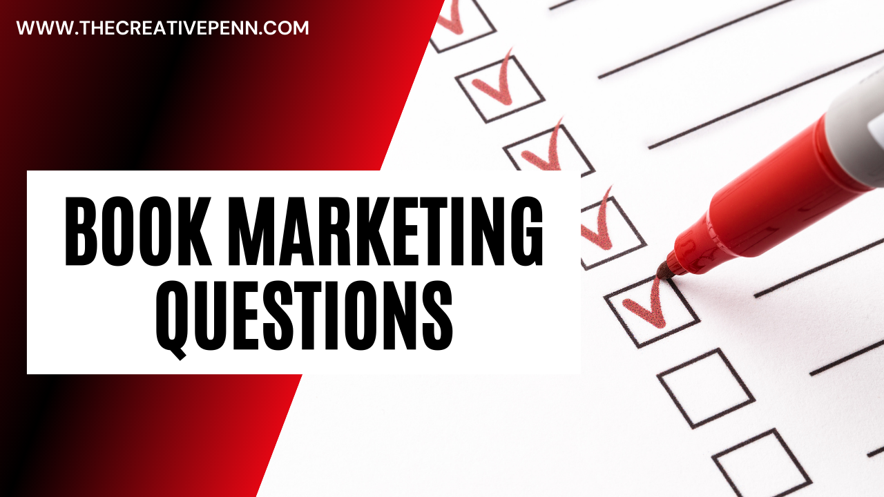 Book marketing questions