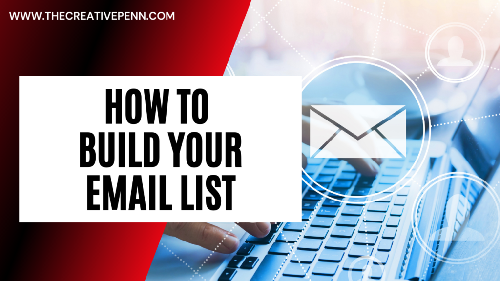 How to set up your email list