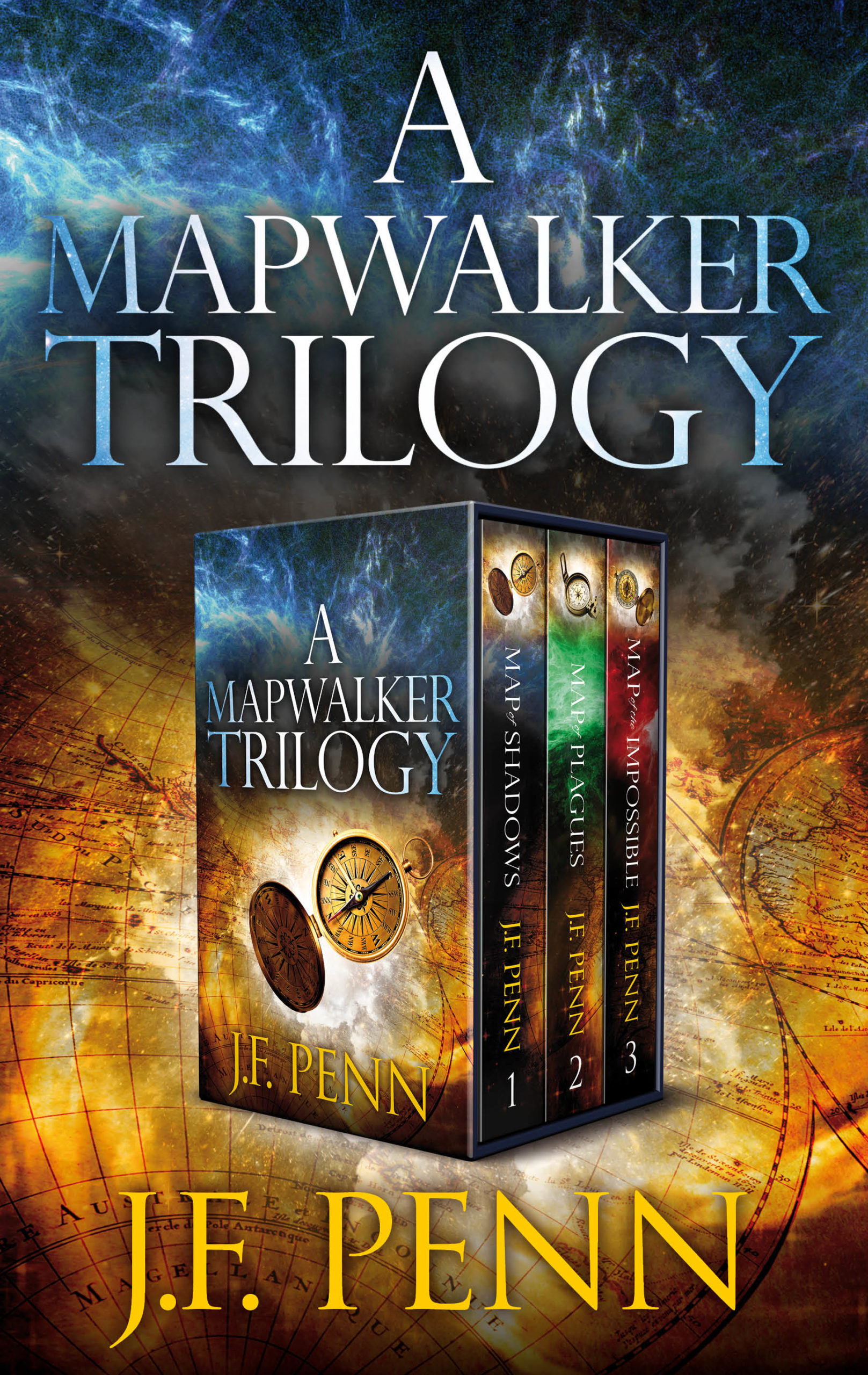 Mapwalker Fantasy Boxset by J.F. Penn