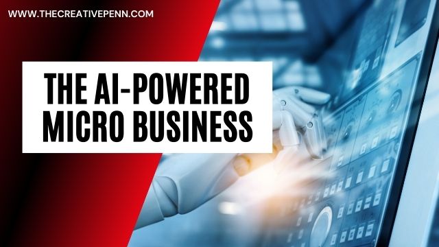 AI powered microbusiness