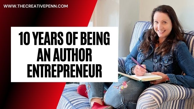 10 years author entrepreneur