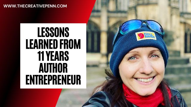 11 years author entrepreneur