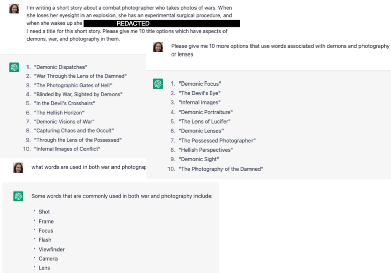How I Used Generative AI Tools For My Short Story, With A Demon’s Eye