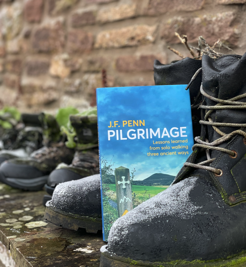 Pilgrimage with boots