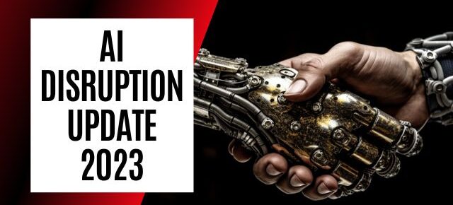 9 ways AI disruption2023