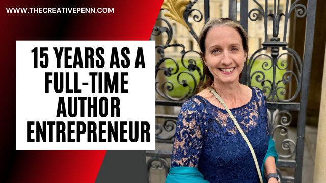 15 years author entrepreneur
