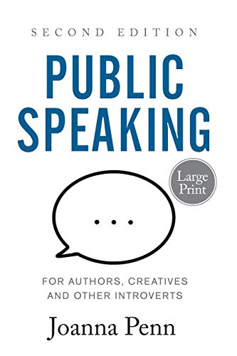 Public Speaking for Authors large print cover