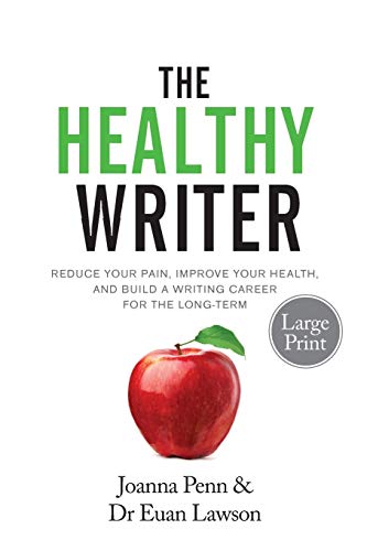 The Healthy Writer large print cover