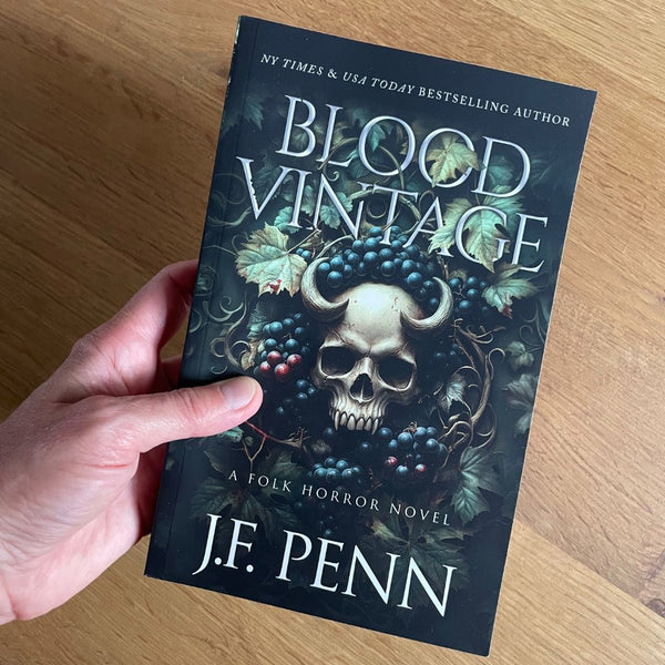 Blood Vintage, a folk horror novel by J.F. Penn