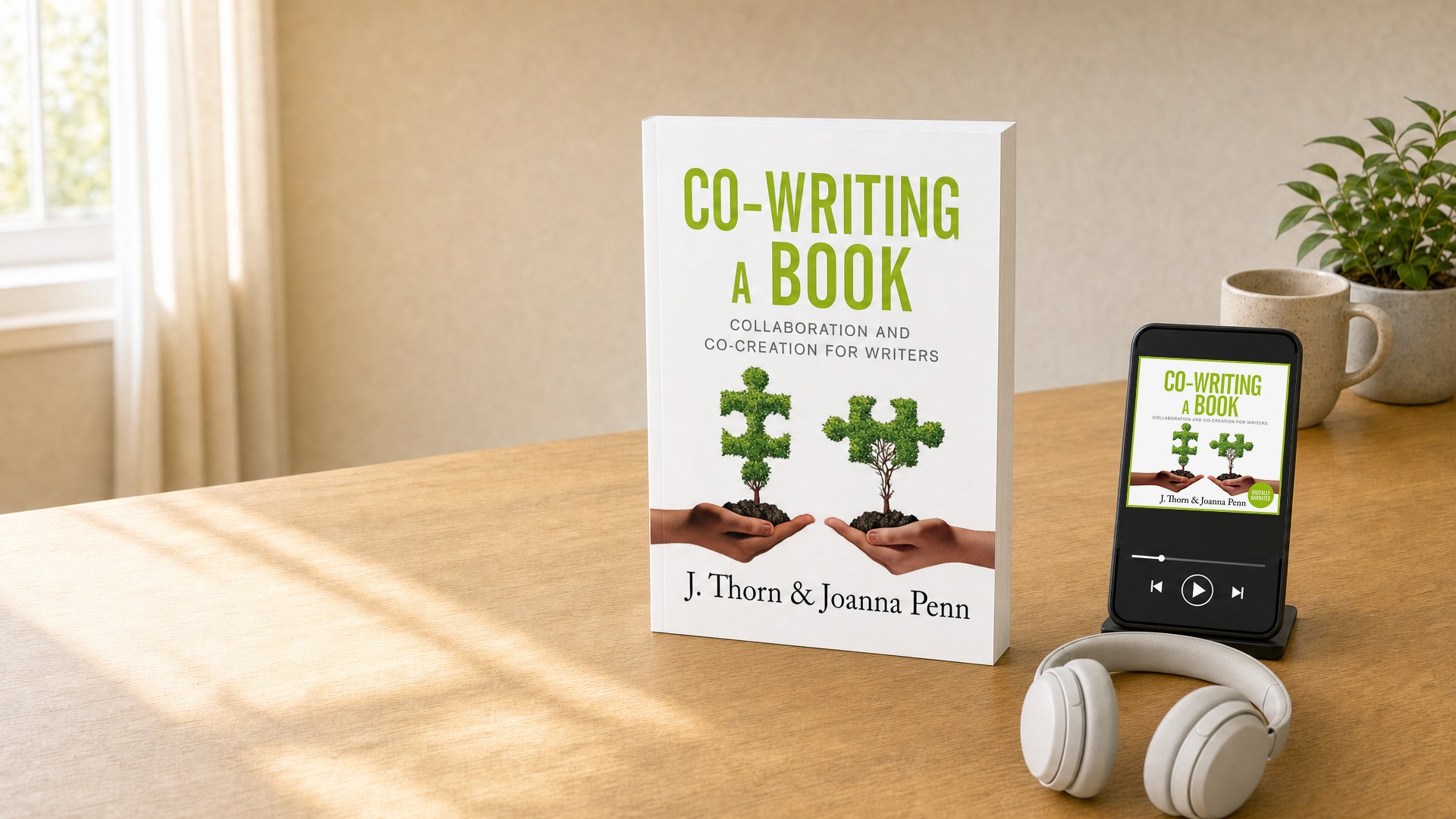 Co-Writing a Book by J. Thorn and Joanna Penn: paperback and audiobook