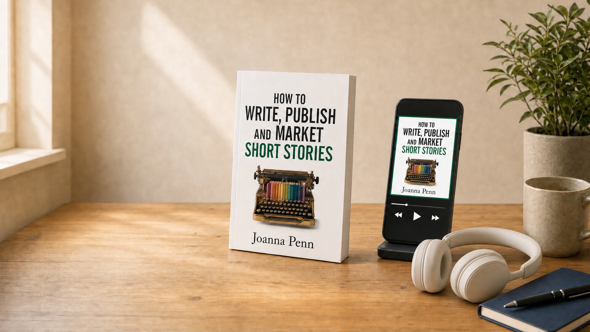 How to Write, Publish, and Market Short Stories by Joanna Penn: paperback, ebook and audiobook